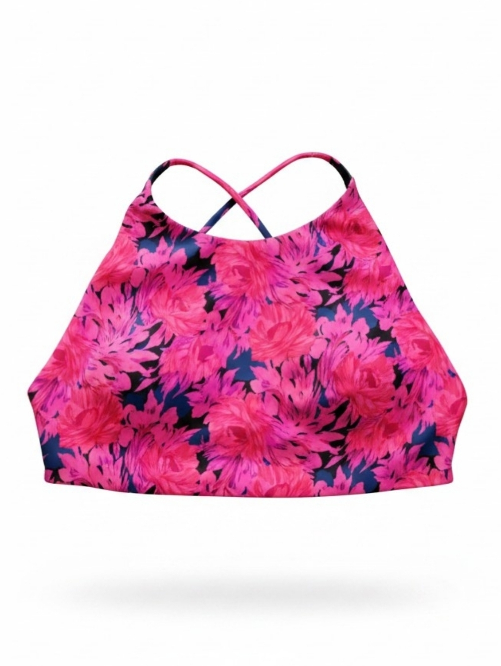 Victoria's Secret Pink Floral High-Neck Bralette